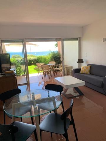 Grand Studio Route Des Sanguinaires Tres Belle Vue Mer Lägenhet Ajaccio  Exteriör bild